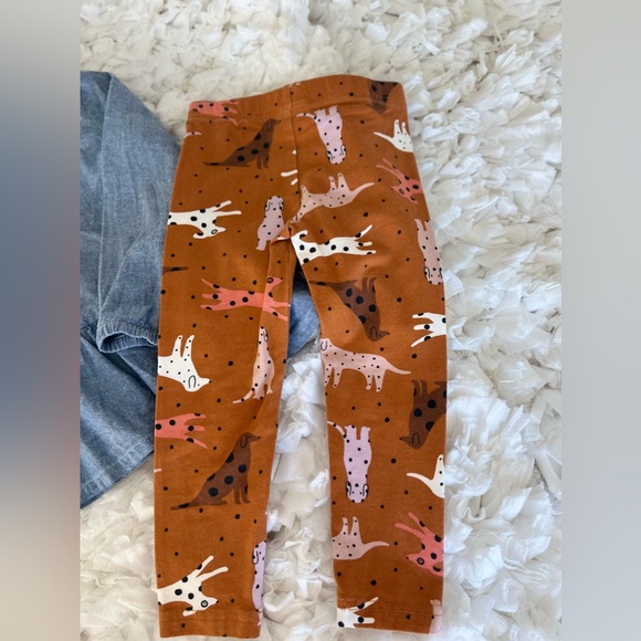 Baby & Toddler Girl Carter's 2-Piece
Chambray Top & Legging Set SIZE 2T - Picture 6 of 14